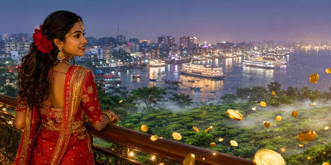 ঢাকায় বাকারাট গেম খেলছেন একজন ব্যবহারকারী betzo প্ল্যাটফর্মে